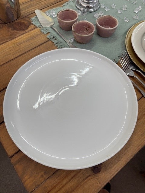 Serving platter - White 350mm