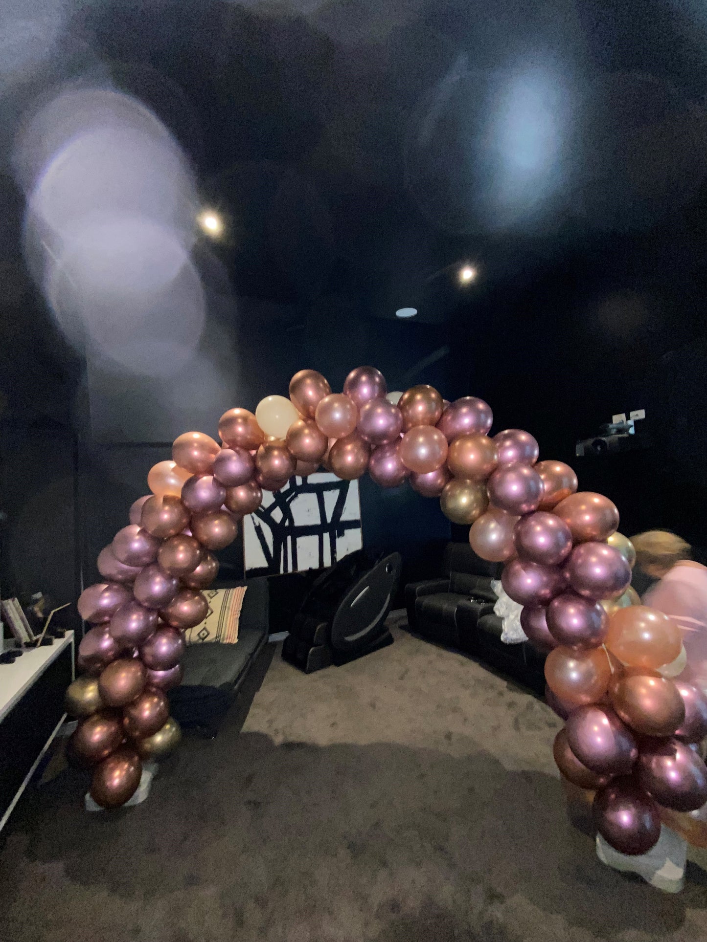 Oragnic & other balloon arrangments POA