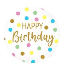 Celebration Balloons- Happy Birthday - I love you - Get Well - Baby 18inch (46cm)