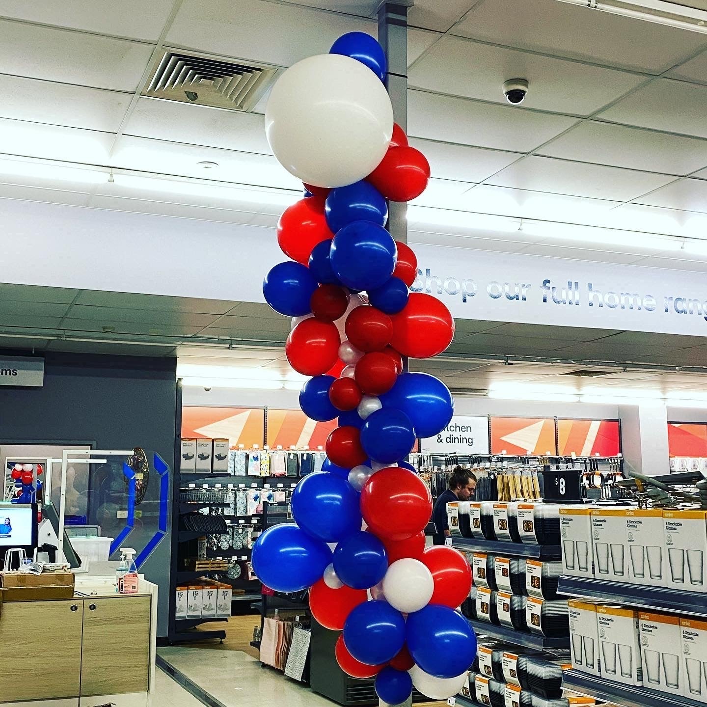 Oragnic & other balloon arrangments POA