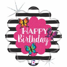 Celebration Balloons- Happy Birthday - I love you - Get Well - Baby 18inch (46cm)