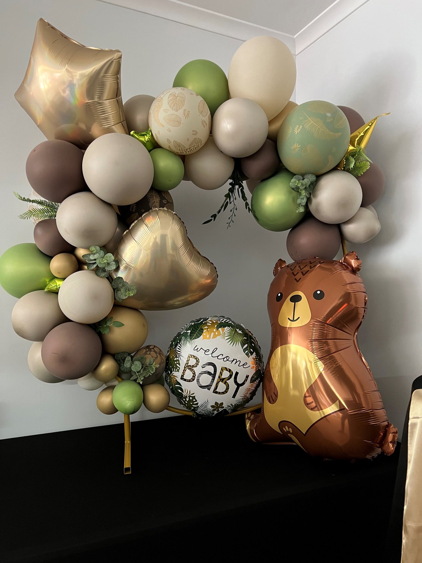 Oragnic & other balloon arrangments POA