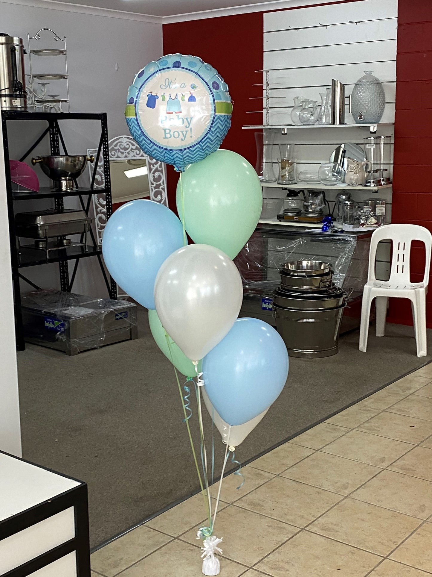 Shapes and Celebration foil balloons 28-30 inch and Globes