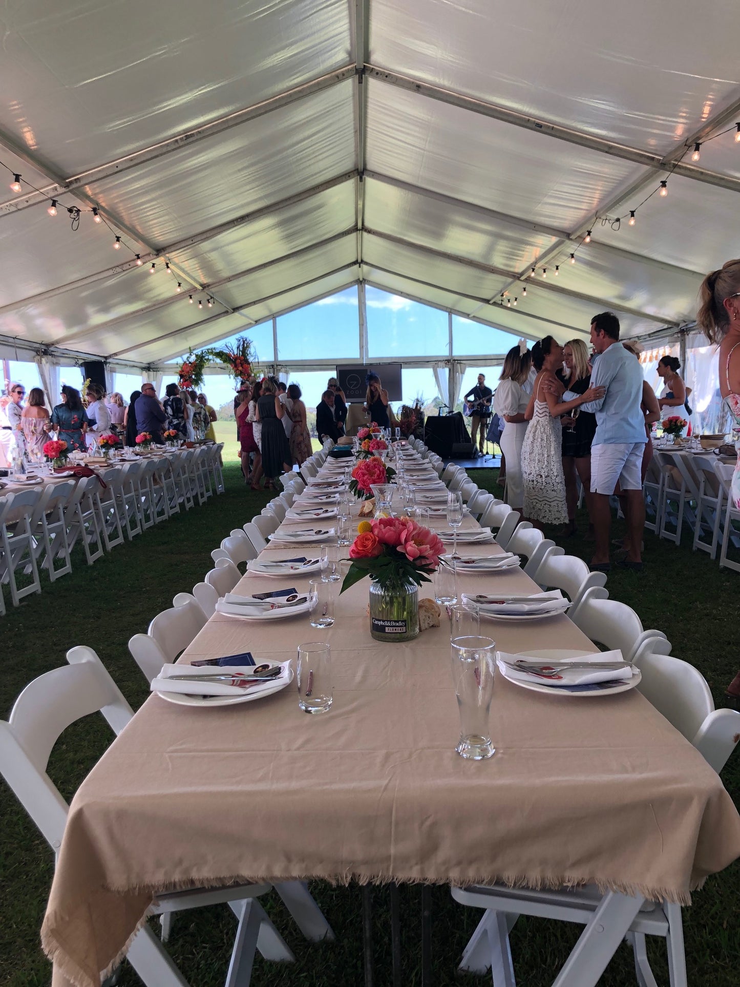 10 Meter Pavilion Marquee - White Roof - POA