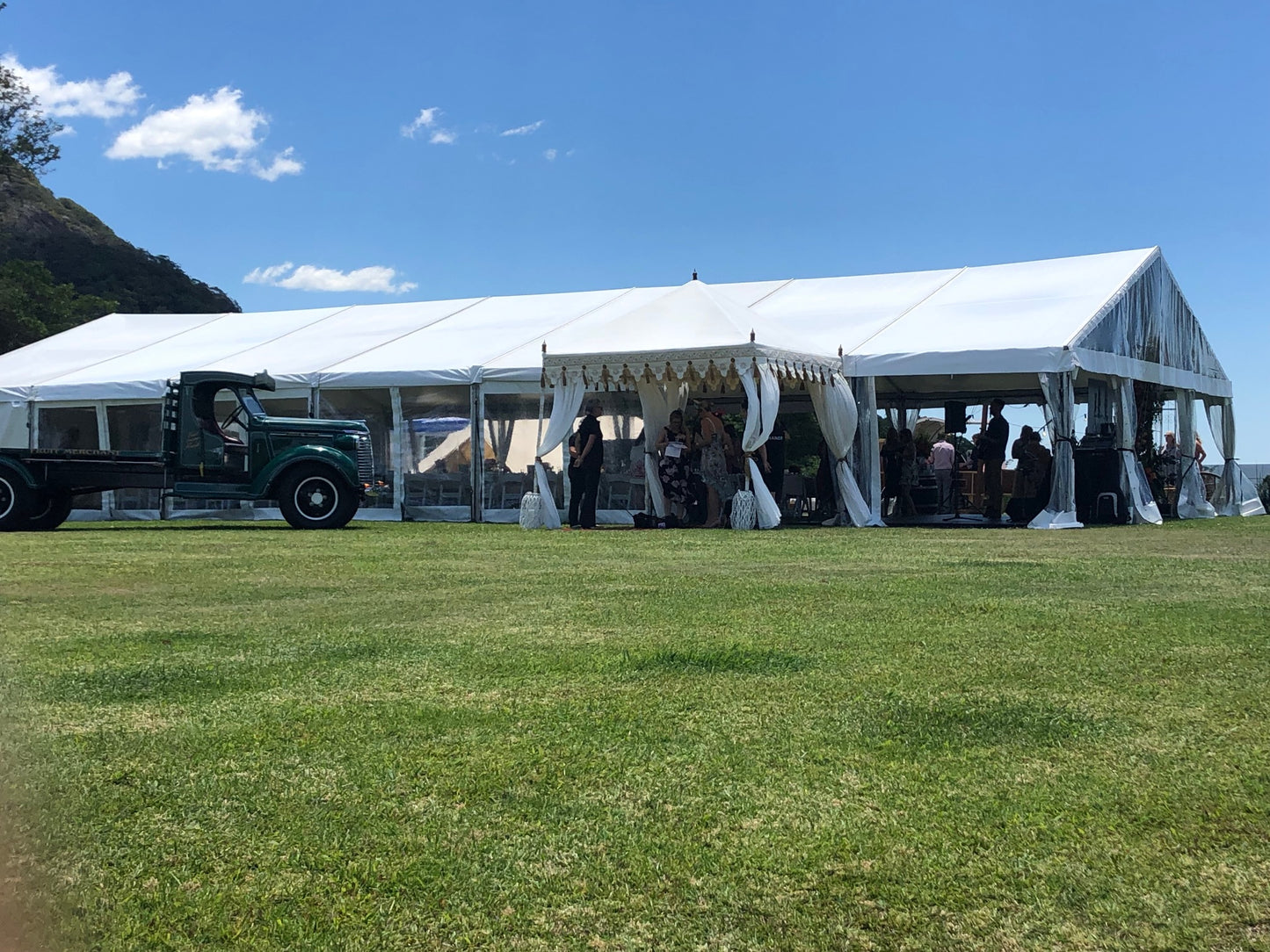 10 Meter Pavilion Marquee - White Roof - POA