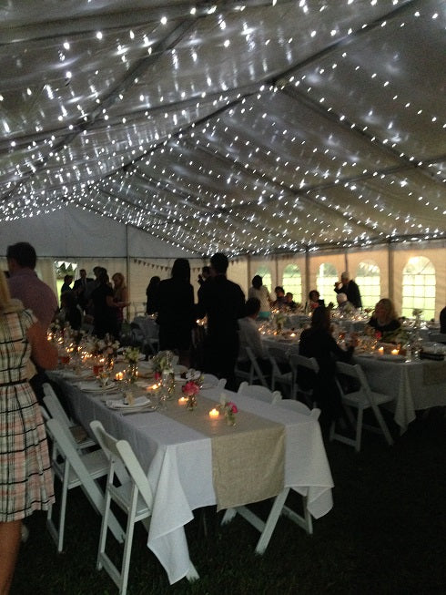 Marquee Pavilion. 10m Span. White Roof - POA