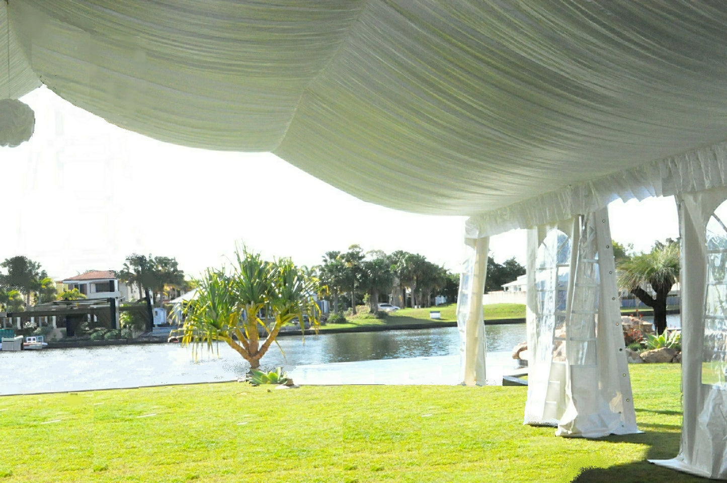 10 Meter Pavilion Marquee - White Roof - POA