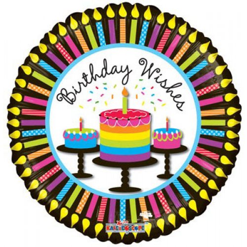 Celebration Balloons- Happy Birthday - I love you - Get Well - Baby 18inch (46cm)