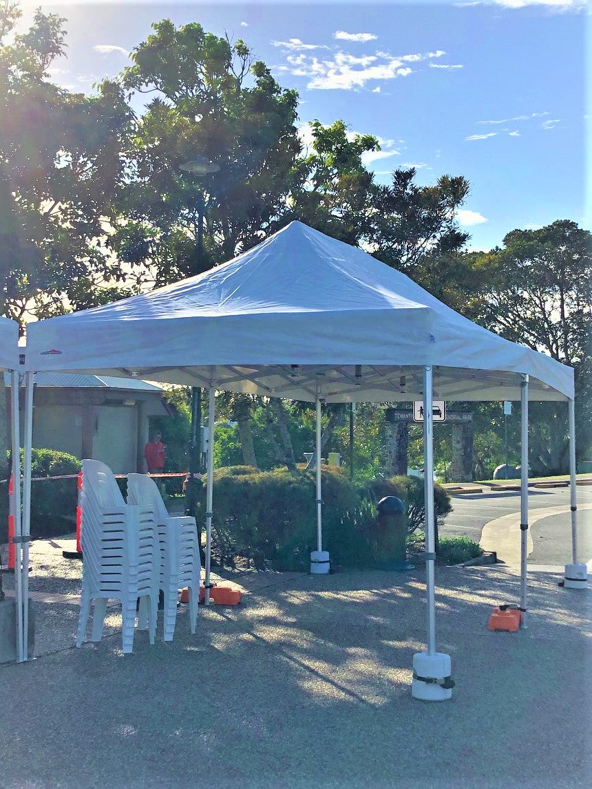 Pop up tent 6m x 3m