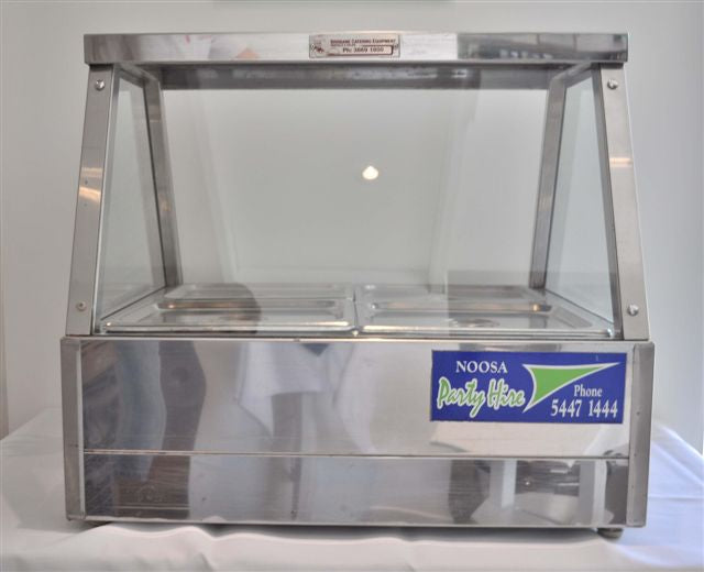 Bain Marie 4Pot Glass Front