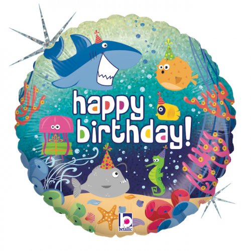Celebration Balloons- Happy Birthday - I love you - Get Well - Baby 18inch (46cm)