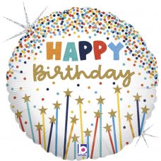 Celebration Balloons- Happy Birthday - I love you - Get Well - Baby 18inch (46cm)