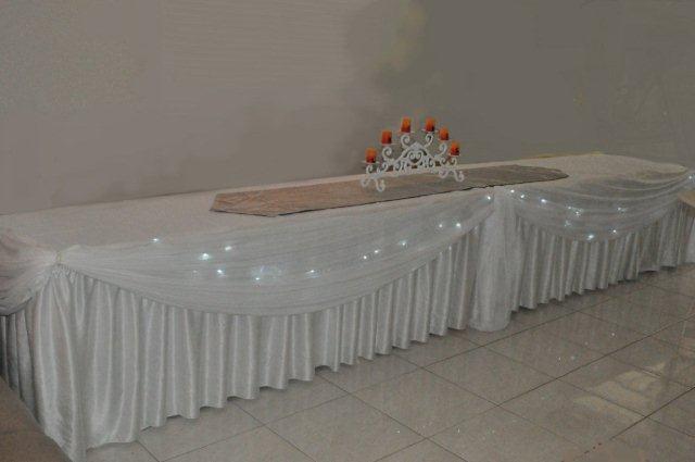 Bridal Swagging c/w led lights