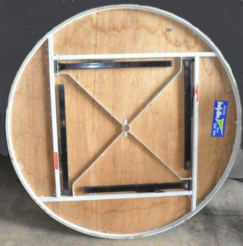 Table Round Legs Attached 5ft -1.5m