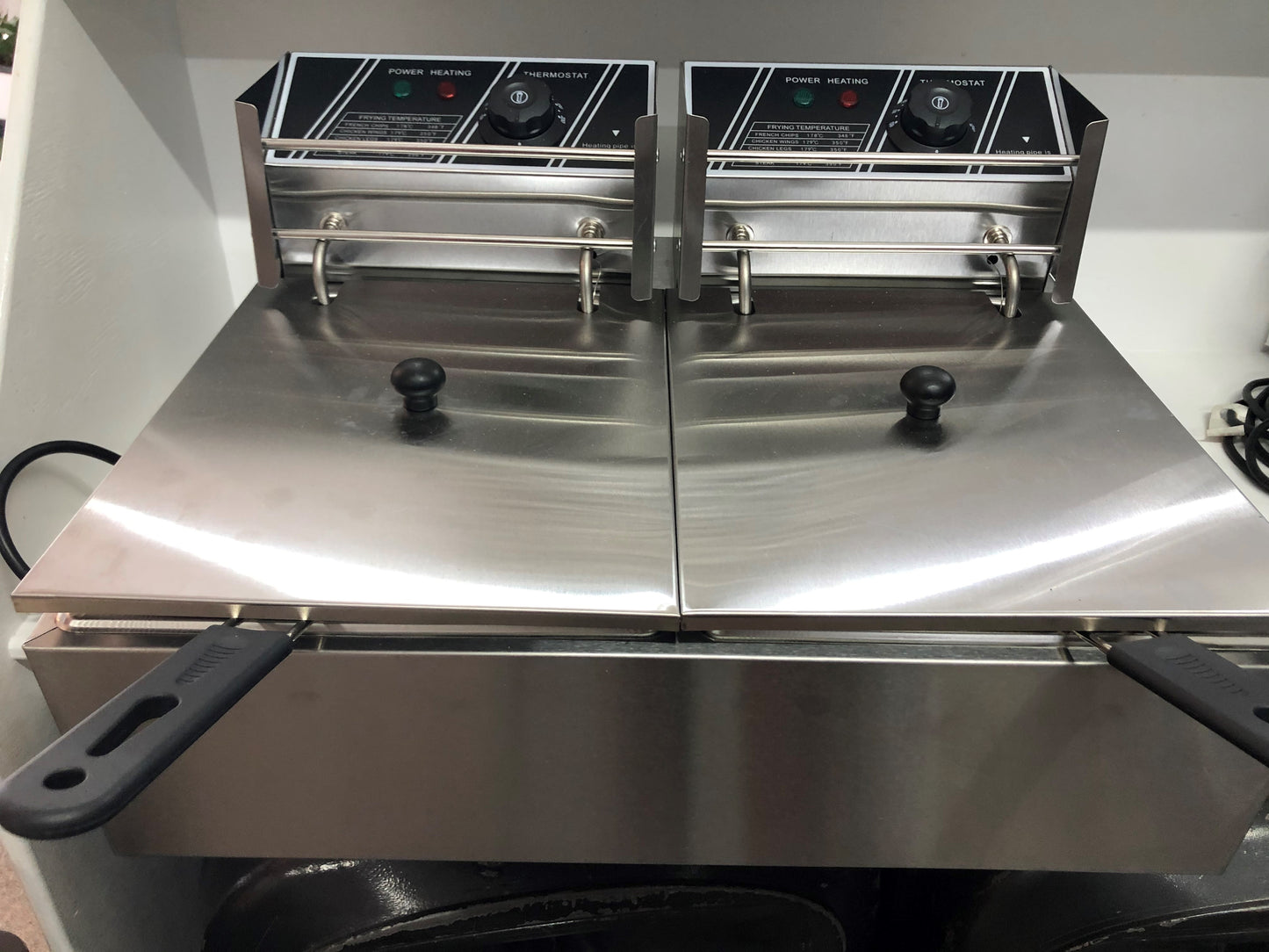 Deep Fryer - Electric twin 10L Tubs