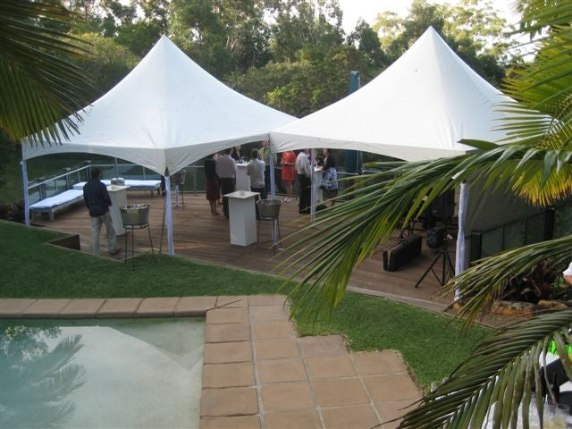 Pagoda Marquee - White - Various Sizes - POA