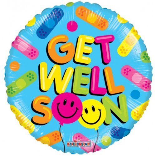 Celebration Balloons- Happy Birthday - I love you - Get Well - Baby 18inch (46cm)