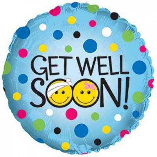 Celebration Balloons- Happy Birthday - I love you - Get Well - Baby 18inch (46cm)