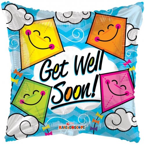 Celebration Balloons- Happy Birthday - I love you - Get Well - Baby 18inch (46cm)
