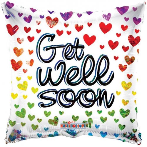 Celebration Balloons- Happy Birthday - I love you - Get Well - Baby 18inch (46cm)