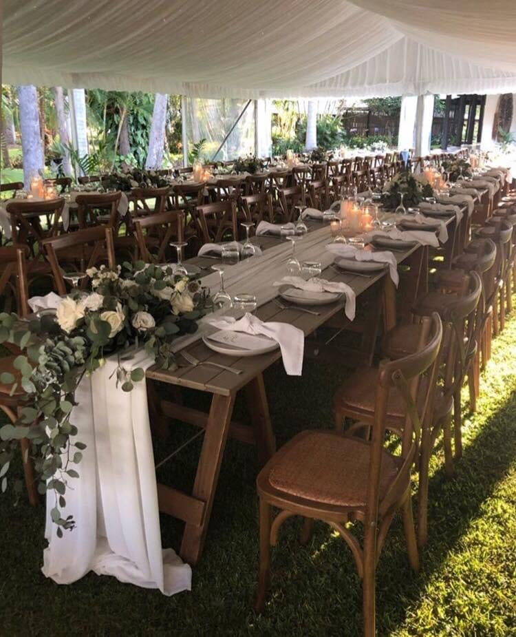 8 Meter Pavilion Marquee - White Roof - POA