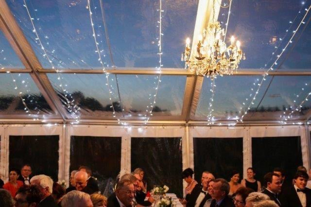8 Meter Pavilion Marquee - Clear Roof - POA