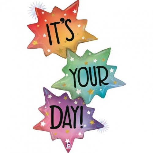 Shapes and Celebration foil balloons 50 + inches