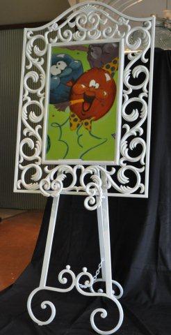Mirror/Easel White
