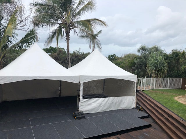 Pagoda Marquee - White - Various Sizes - POA