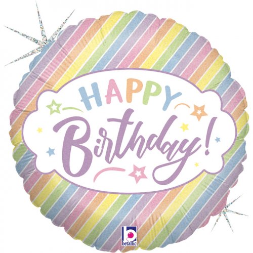 Celebration Balloons- Happy Birthday - I love you - Get Well - Baby 18inch (46cm)