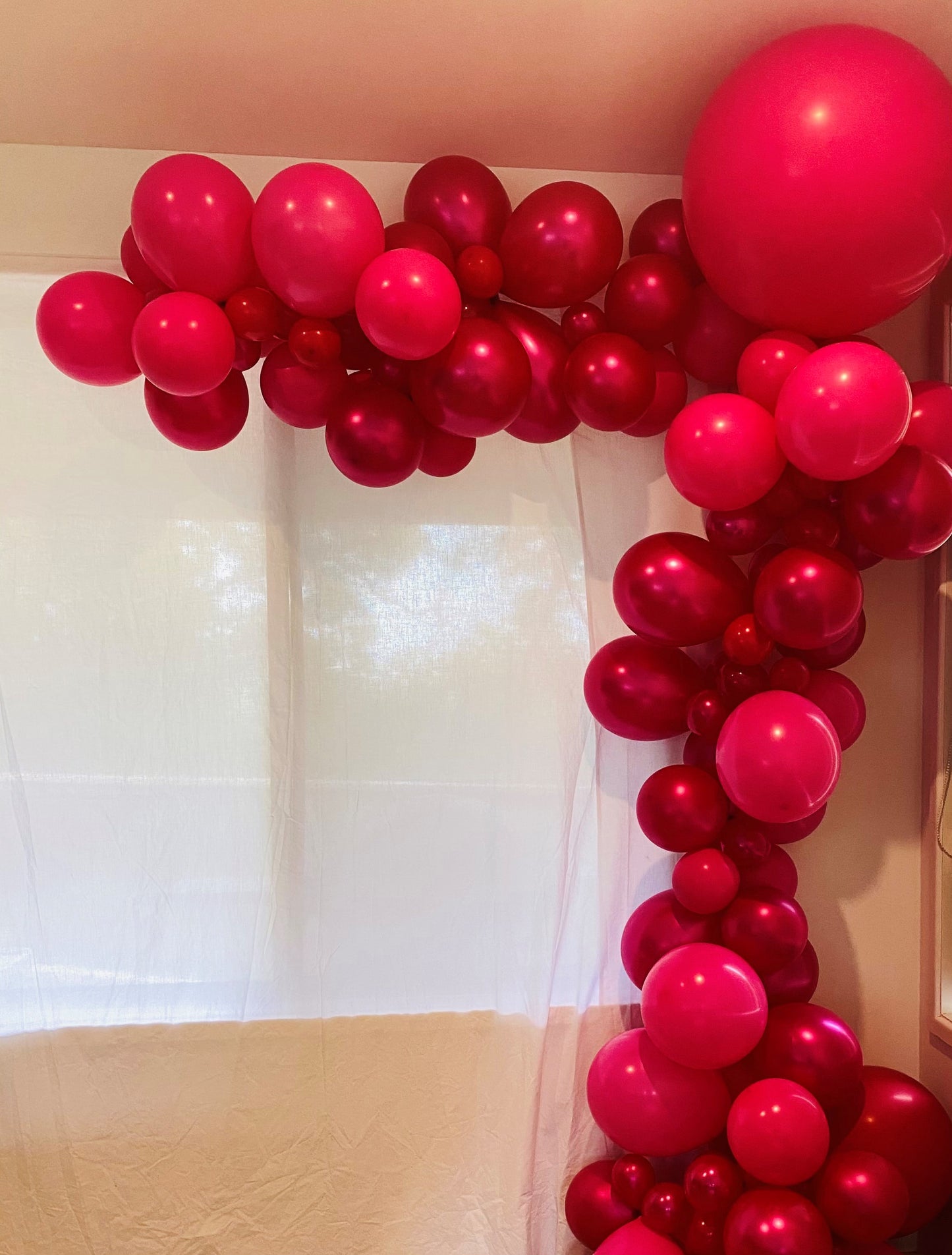 Oragnic & other balloon arrangments POA