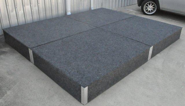 Podium Grey 1.22m X 1.55m x 250ml high