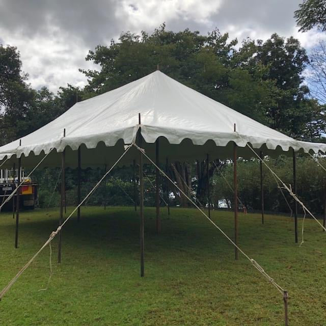 Rope Peg & Pole Marquee - Various Sizes - POA