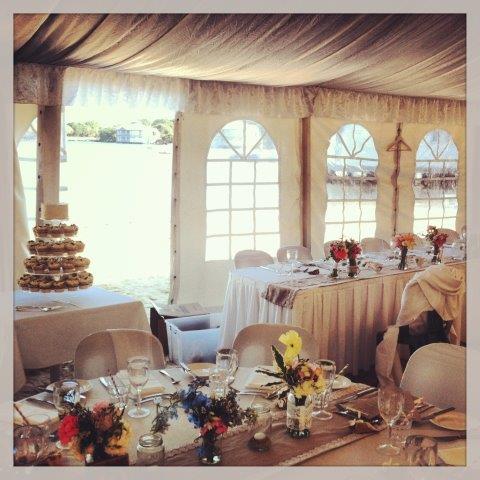 10 Meter Pavilion Marquee - White Roof - POA