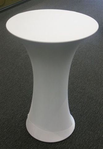 Indoor White Lycra Dry Bar Cover