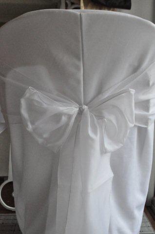 Chair Sash - Matte White