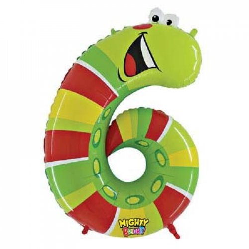 Zooloons - Novelty Foil Numbers 40 inch (102cm)