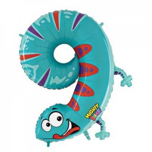 Zooloons - Novelty Foil Numbers 40 inch (102cm)