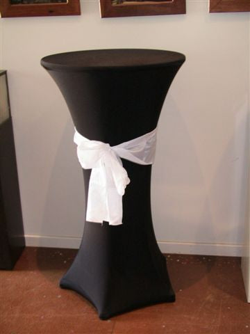 Indoor Black Lycra Dry Bar Cover
