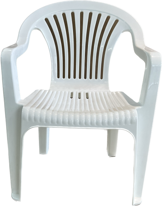 Kids White stacking Chair