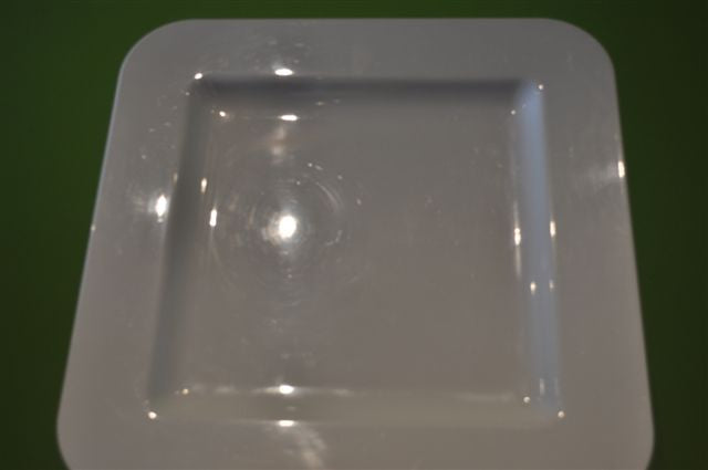 Platter White Malamine - Square