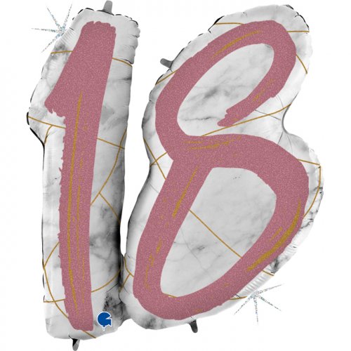 Shapes and Celebration foil balloons 33 - 36 inch