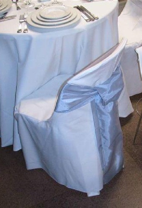 Chair Cover Poly Cotton - White