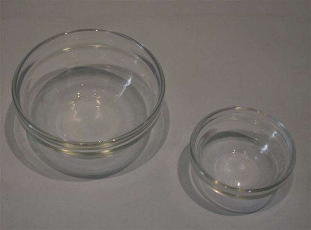 Large Glass Condiment Bowl