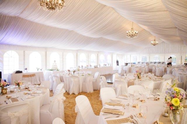 10 Meter Pavilion Marquee - White Roof - POA